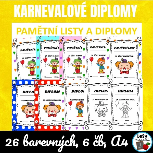 Karnevalové diplomy