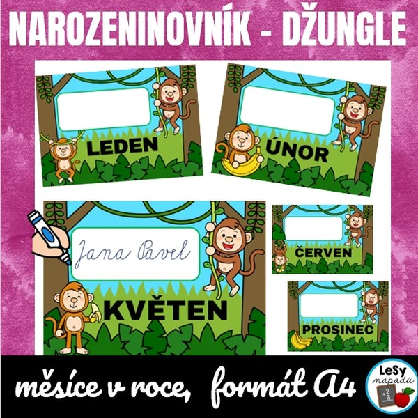 Narozeninovník - džungle