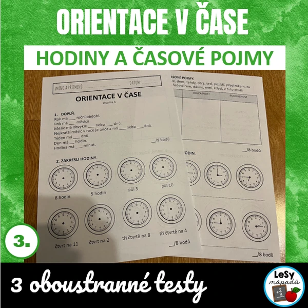 Orientace v čase - test