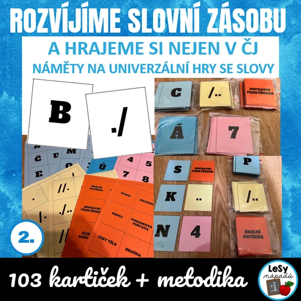 Rozvíjíme slovní zásobu - univerzální hry se slovy
