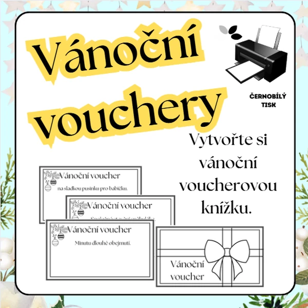 Vánoční vouchery 