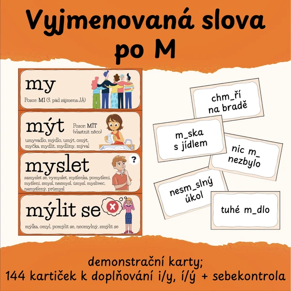 Vyjmenovaná slova po M