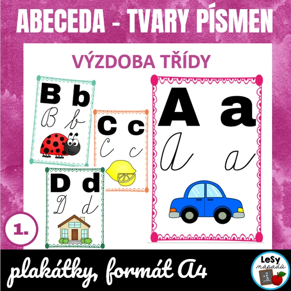 Abeceda - výukové plakáty