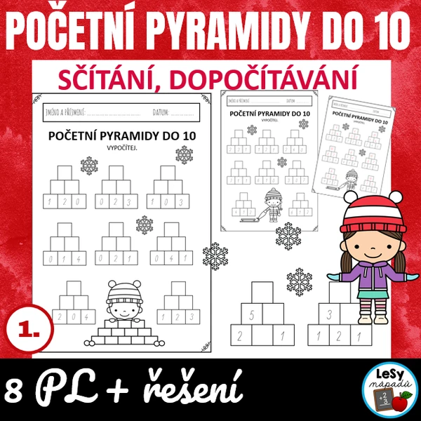 Početní pyramidy do 10