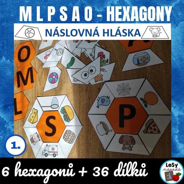 SMLPAO náslovná hláska, hexagony