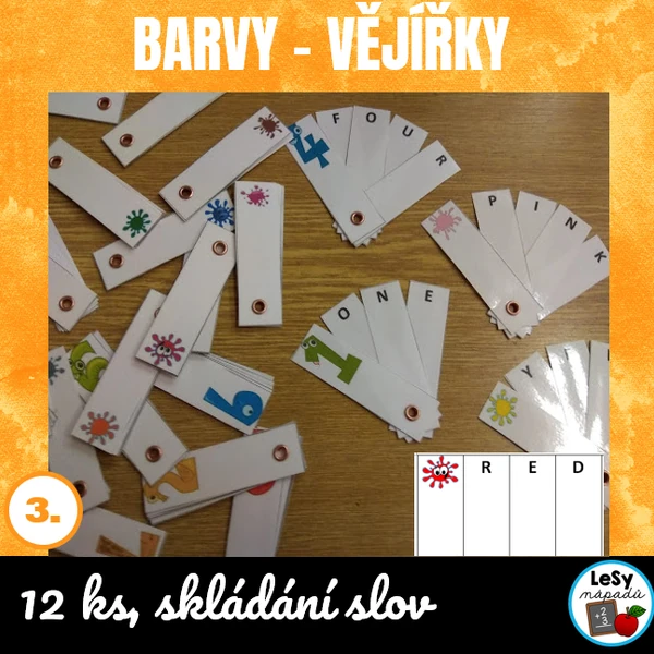 AJ: Barvy - vějířky