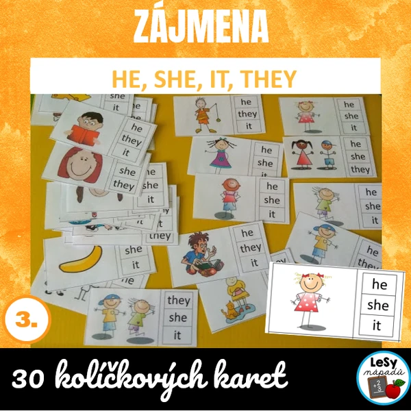 AJ: Zájmena he, she, it, they