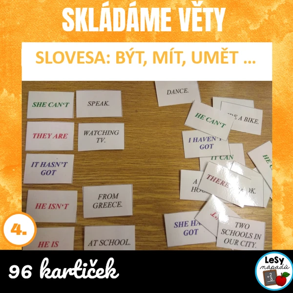 AJ: Skládáme věty v angličtině