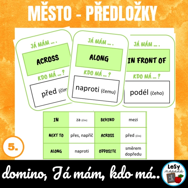 AJ: Město - směry a předložky