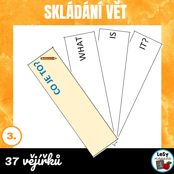 AJ: Skládání vět - otázky, vějířky