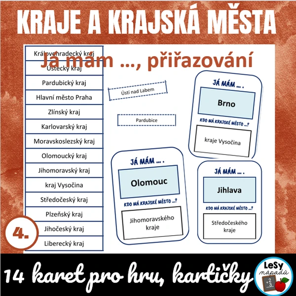 Kraje a krajská města
