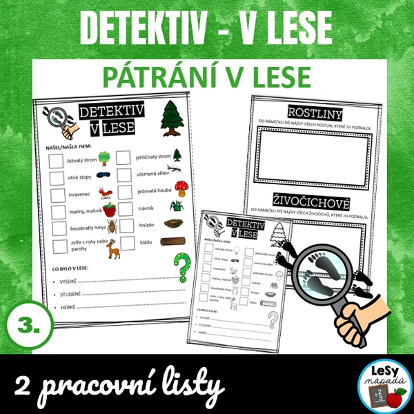 Detektiv - v lese
