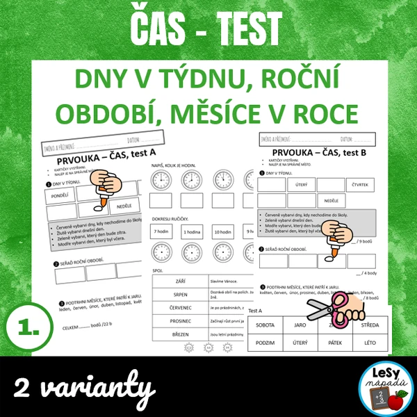 Test - čas