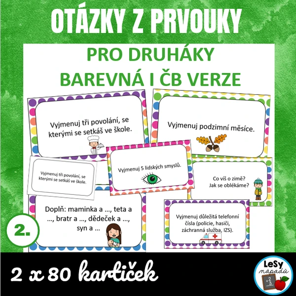 Otázky z prvouky pro druháky