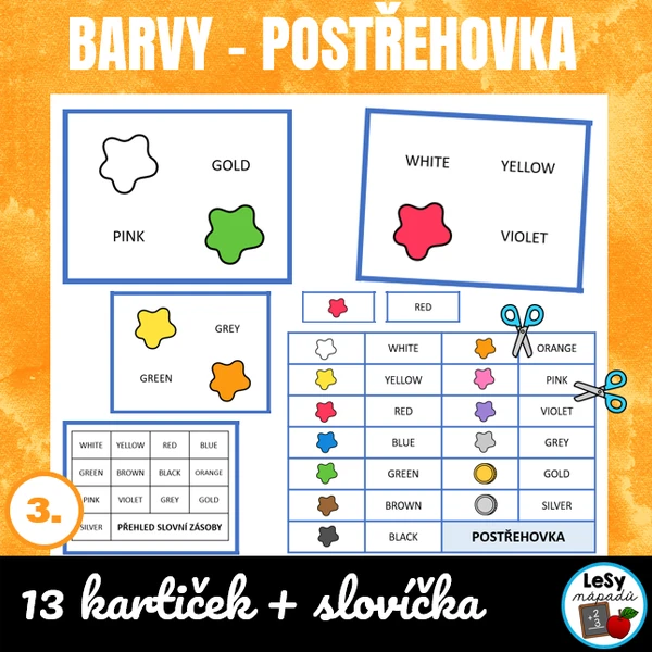 AJ: Barvy - postřehovka