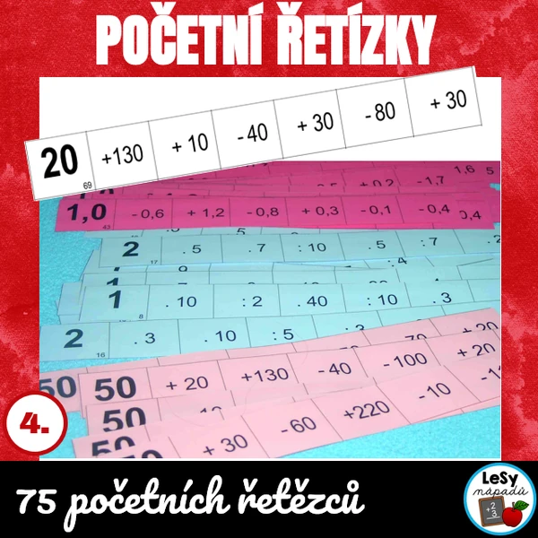 Početní řetízky pro 4. a 5. ročník