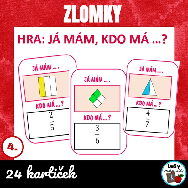 Zlomky - Já mám, kdo má ...?