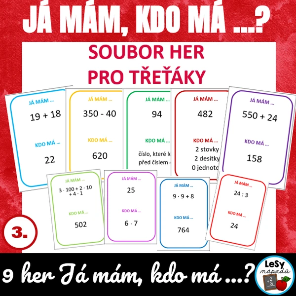 Já mám, kdo má pro třeťáky