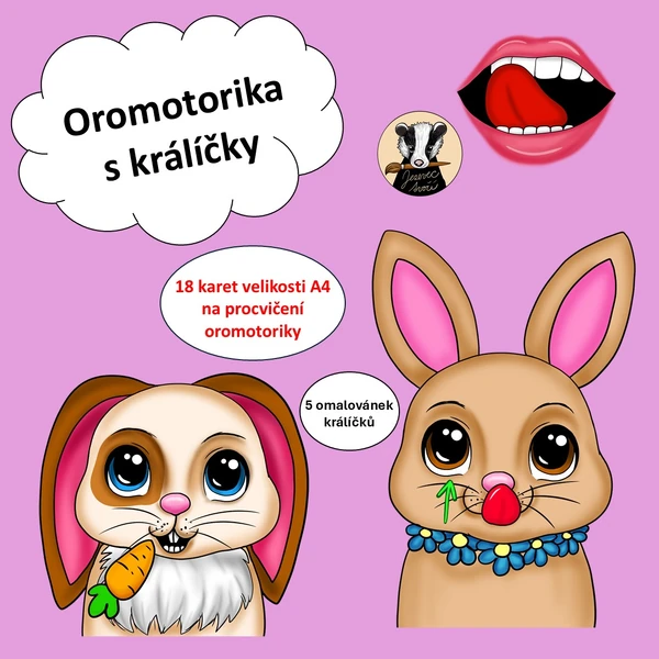 Oromotorika s králíčky 