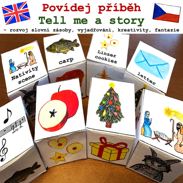 Povídej vánoční příběh, tell me a Christmas story