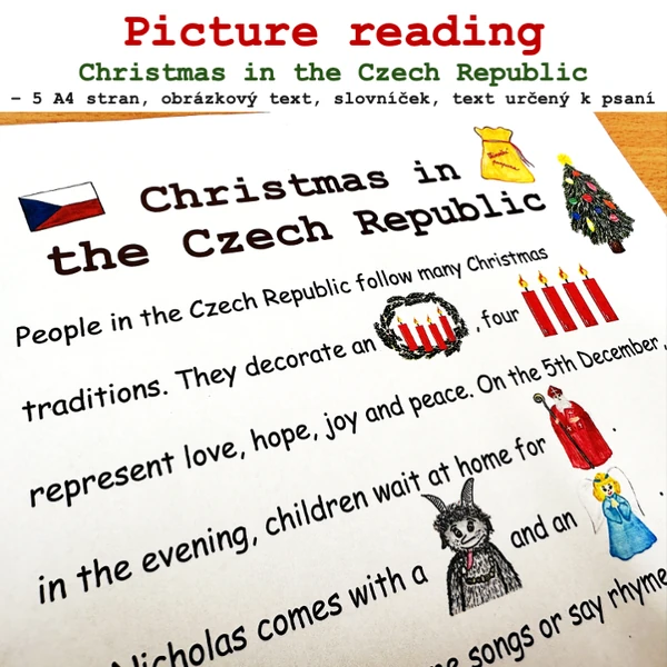 Picture reading - Christmas in the Czech Republic