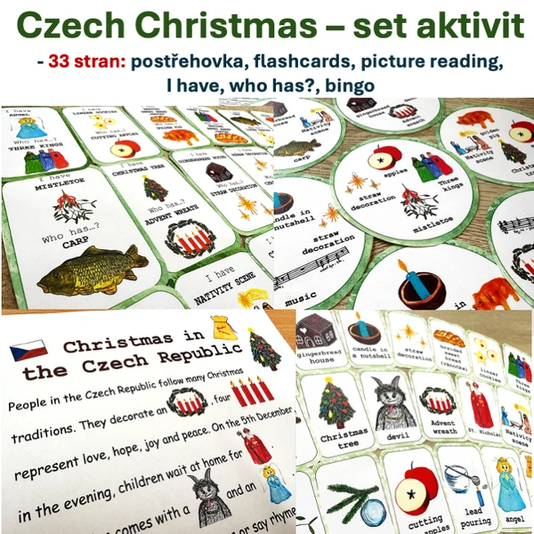 Czech Christmas - set aktivit