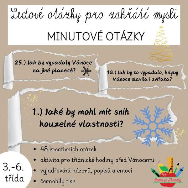 Ledové otázky pro zahřátí mysli