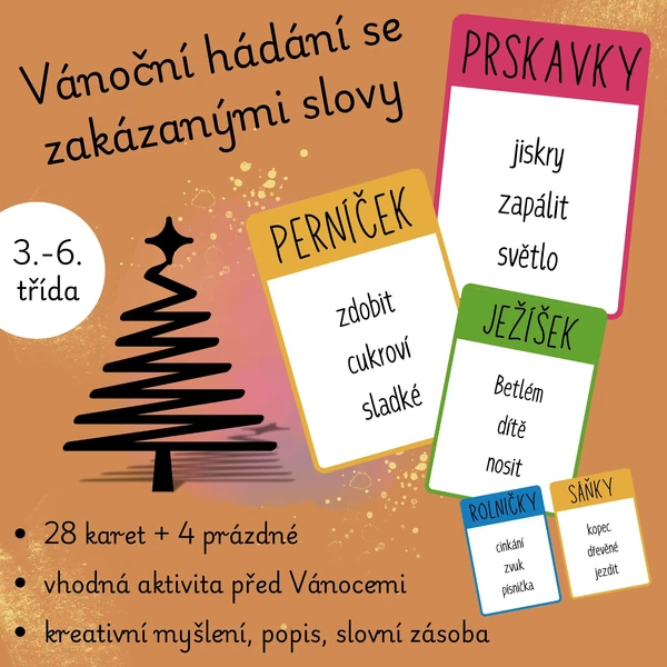Vánoční hádání se zakázanými slovy