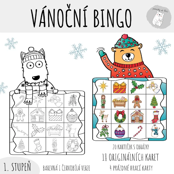 Vánoční BINGO