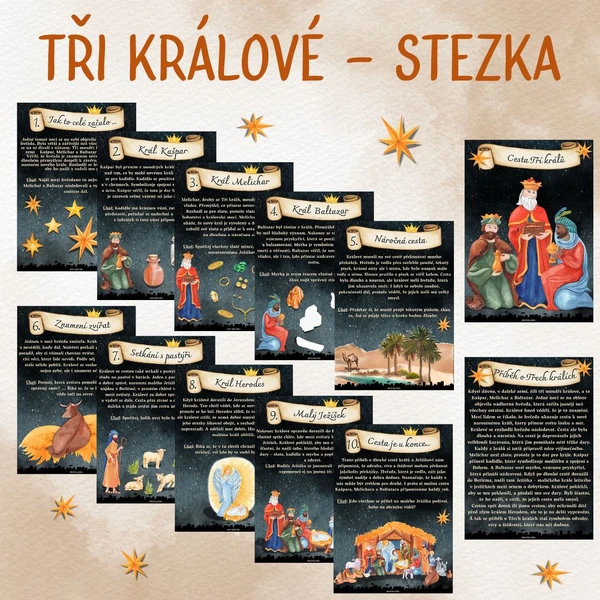 Tři králové - stezka