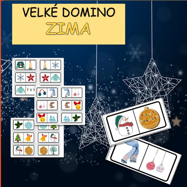 VELKÉ DOMINO - VÁNOCE + ZIMA