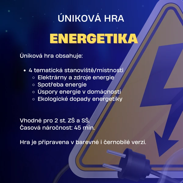 ÚNIKOVÁ HRA - ENERGETIKA
