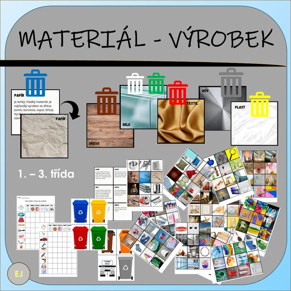 Materiál - výrobek