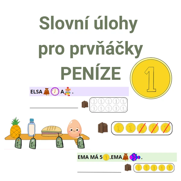 Slovní úlohy - peníze