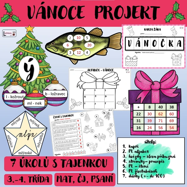 Vánoční projekt - 3. + 4. třída
