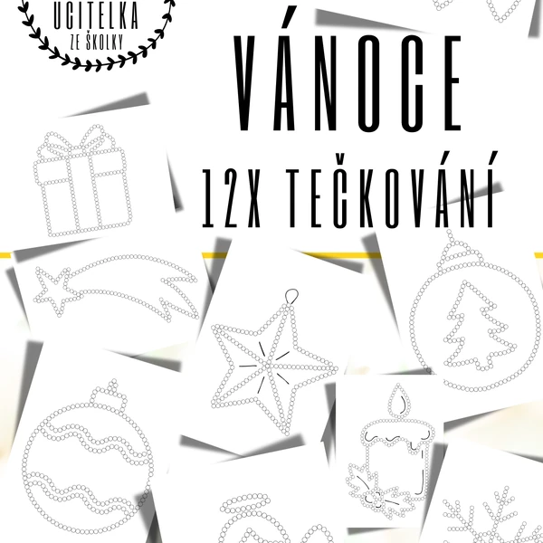 VÁNOČNÍ TEČKOVÁNÍ