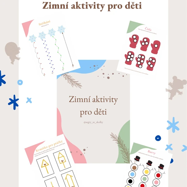 Zimní aktivity pro děti 