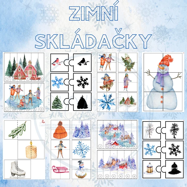 ZIMNÍ SKLÁDAČKY