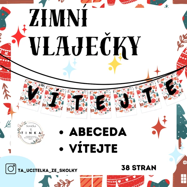 Zimní girlanda 