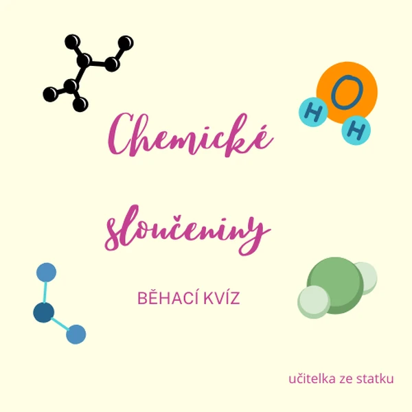 Chemické sloučeniny - běhací kvíz