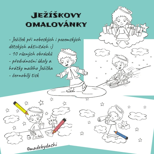 Ježíškovy omalovánky