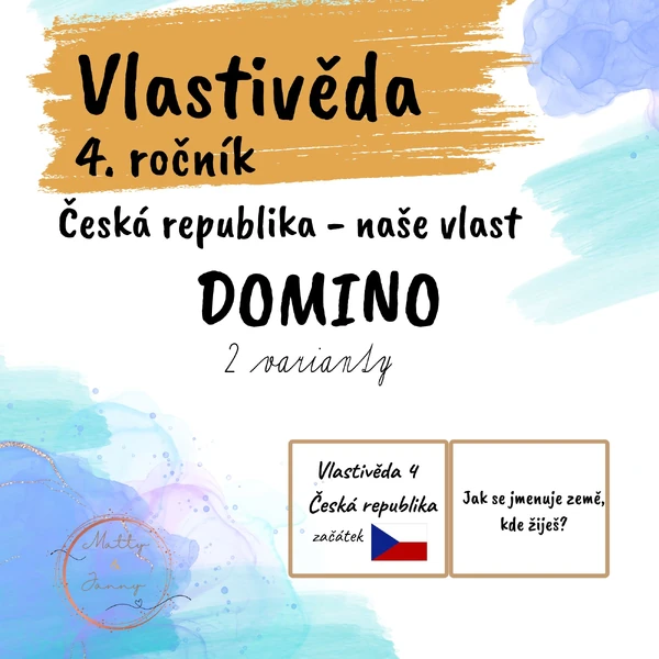 Vlastivěda 4 - DOMINO - Česká republika