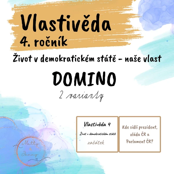 Vlastivěda 4 - DOMINO - Život v demokratickém státě