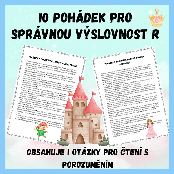 10 pohádek pro správnou výslovnost R