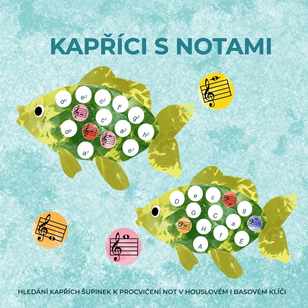 Kapříci s notami