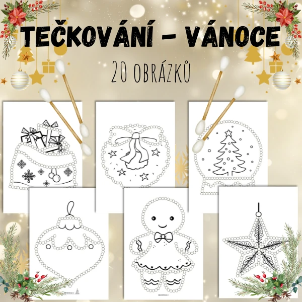 Tečkování - Vánoce