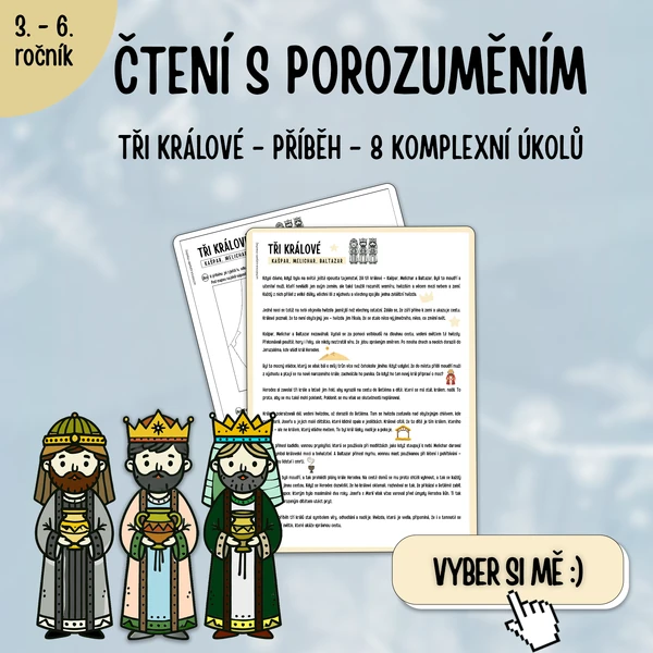 Tři králové: ČTENÍ S POROZUMĚNÍM