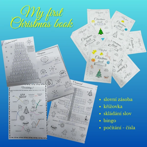 My first Christmas book - Vánoční kniha - slovní zásoba