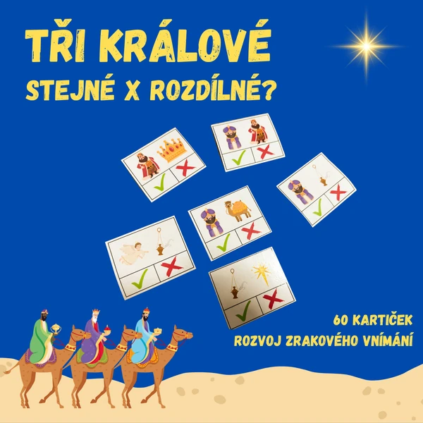 TŘI KRÁLOVÉ - stejné x rozdílné?