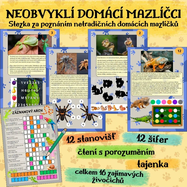 NEOBVYKLÍ DOMÁCÍ MAZLÍČCI